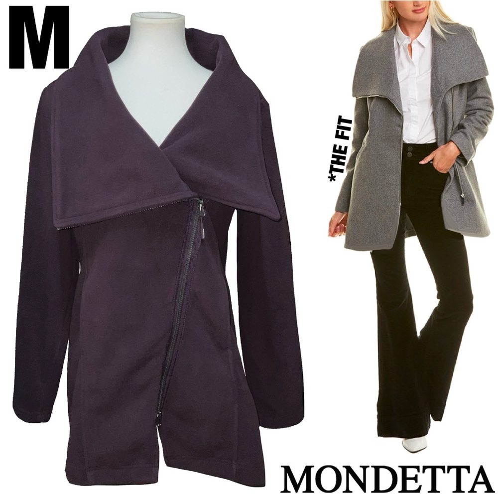 Mondetta Asymmetrical Purple Coat MEDIUM